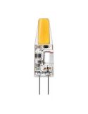 Bombilla LED G4 Micro 1,7W 2700K 200lm 12V Equivalente 20W Halógena · No Regulable · Luz Blanca Cálida