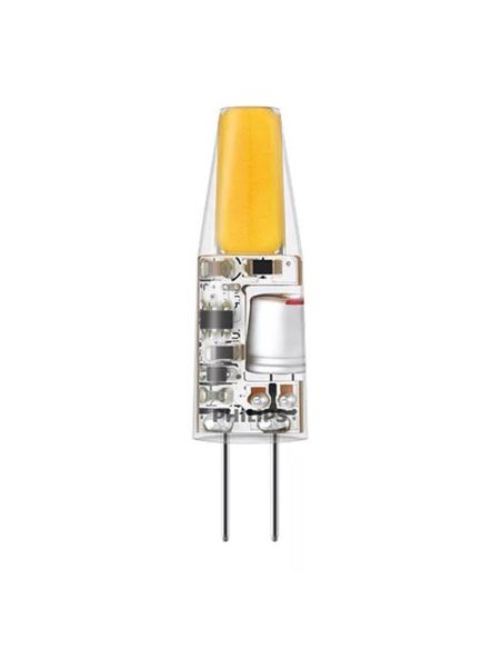 Bombilla LED G4 Micro 1,7W 2700K 200lm 12V Equivalente 20W Halógena · No Regulable · Luz Blanca Cálida