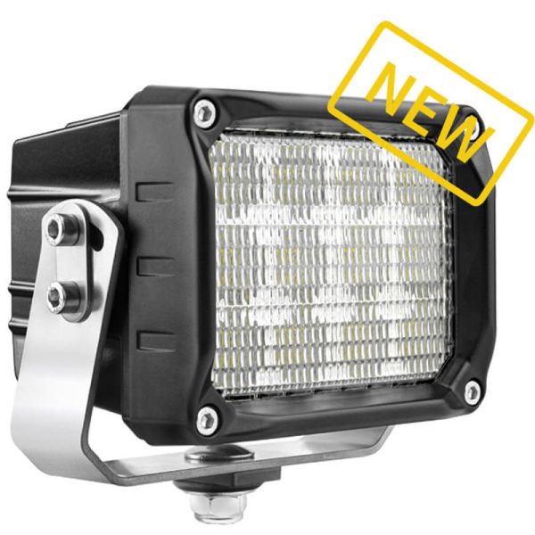 Faro de Trabajo LED 100W 10.000Lm 60° CRP3 Rectangular · 12V-24V · Soporte Inox Reforzado · IP68 Profesional Heavy Duty