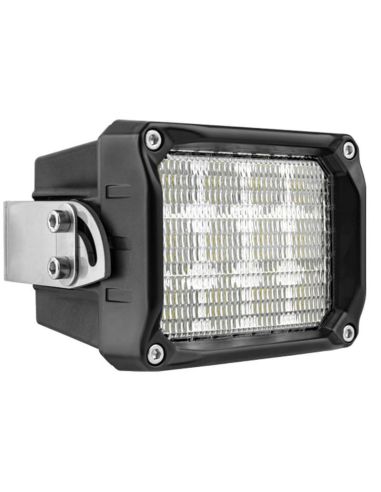 Faro de Trabajo LED 100W 10.000Lm 60° CRP3 Rectangular · 12V-24V · Soporte Inox Reforzado · IP68 Profesional Heavy Duty