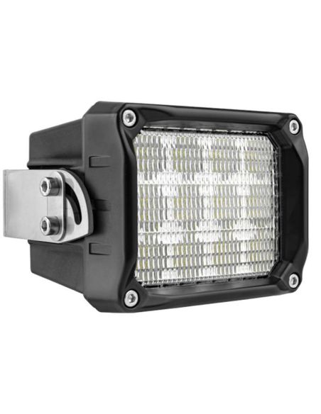 Faro de Trabajo LED 100W 10.000Lm 60° CRP3 Rectangular · 12V-24V · Soporte Inox Reforzado · IP68 Profesional Heavy Duty
