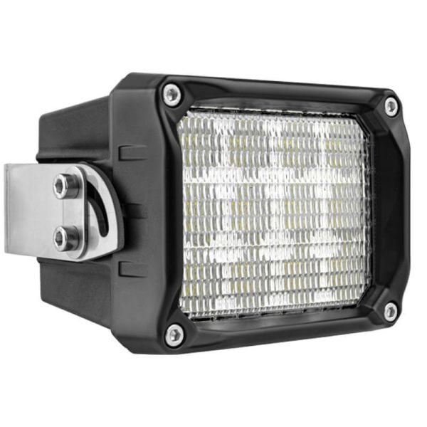 Faro de Trabajo LED 100W 10.000Lm 60° CRP3 Rectangular · 12V-24V · Soporte Inox Reforzado · IP68 Profesional Heavy Duty