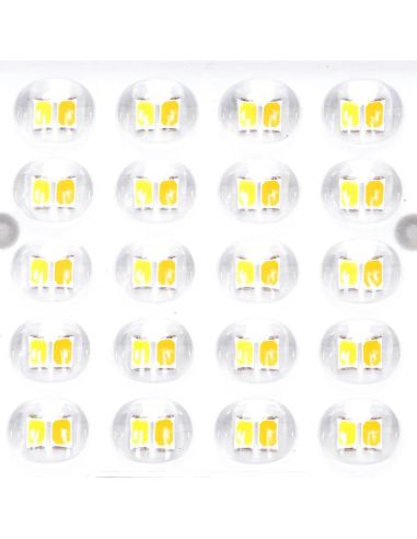 Détails des puces CCT pour projecteur solaire LED 100 W avec panneau de 2 m – 1000 lm IP66 avec télécommande