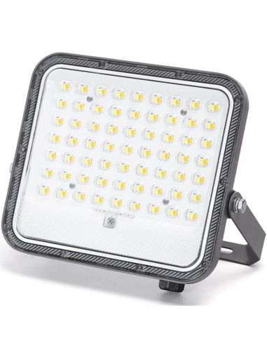 Proyector Solar LED 100W CCT con Panel 2m – 1000Lm IP66 con Mando