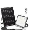 Projetor solar LED CCT de 100 W com painel de 2 m – 1000 lúmens, IP66, com controle remoto.