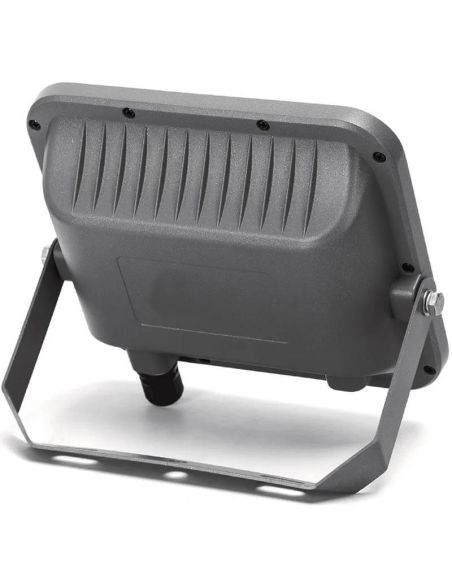 Trasera Proyector Solar LED RGB 100W con Panel 2m – IP66 Exterior con Mando