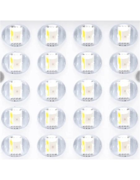 Projecteur solaire LED RGB 100 W avec panneau de 2 m – IP66 extérieur avec télécommande