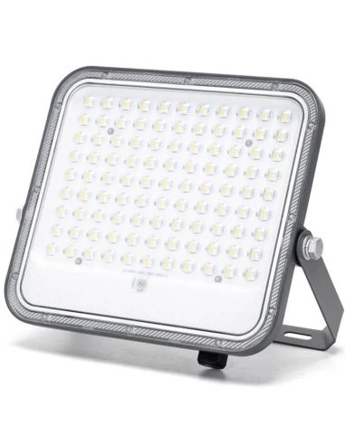 Projecteur solaire LED RGB 150 W avec panneau de 2 m – IP66 extérieur avec télécommande