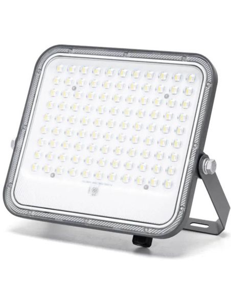 Proyector Solar LED RGB 150W con Panel 2m – IP66 Exterior con Mando