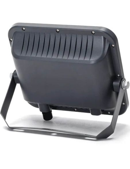 Rétroviseur projecteur solaire LED RGB 150 W avec panneau de 2 m – IP66 extérieur avec télécommande