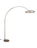 Lámpara de Pie Arco LED Regulable AMADOR Café 21W – 2400Lm - 2300+3000+4000K