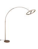 Lámpara de Pie Arco LED Regulable AMADOR Café 21W – 2400Lm - 2300+3000+4000K