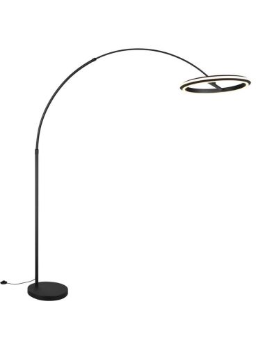 Lámpara de Pie LED Minimalista Regulable AMADOR 21W Negra – 2400Lm CCT Regulable 442410132