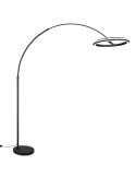 Lampadaire LED minimaliste AMADOR à intensité variable 21 W Noir – 2400 lm CCT à intensité variable 442410132