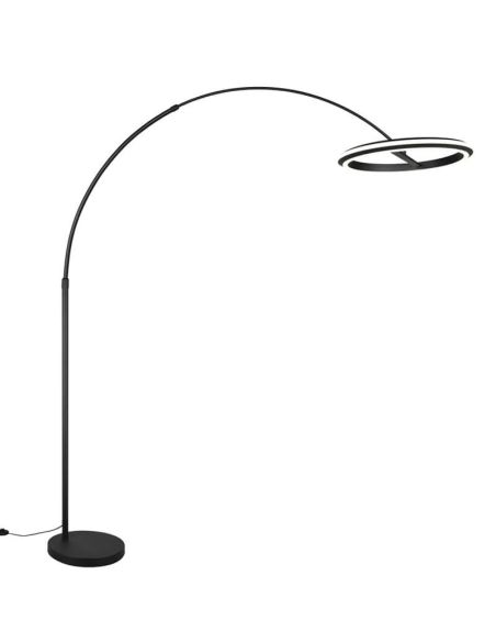 Lampadaire LED minimaliste AMADOR à intensité variable 21 W Noir – 2400 lm CCT à intensité variable 442410132