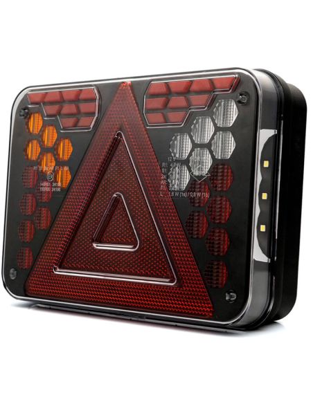 Lado Piloto LED Trasero HORUS LZD 3215- 7 Funciones 12V Neón (Lado Izquierdo o Pareja)