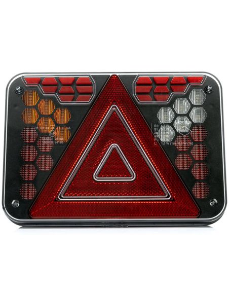 HORUS LZD 3215 - Feu arrière néon LED 12V à 7 fonctions (côté gauche ou paire)