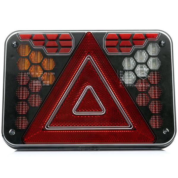 HORUS LZD 3215 - Feu arrière néon LED 12V à 7 fonctions (côté gauche ou paire)