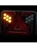 Intermitente Piloto LED Trasero HORUS LZD 3215- 7 Funciones 12V Neón (Lado Izquierdo o Pareja)