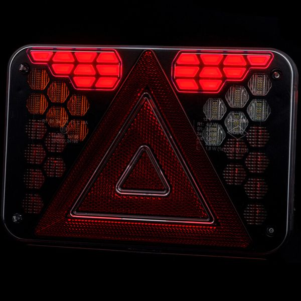 HORUS LZD 3215 - Luz de posição traseira de LED neon 12V com 7 funções (lado esquerdo ou par)