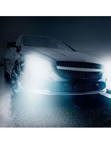 Bombillas H4 luz mas blanca...