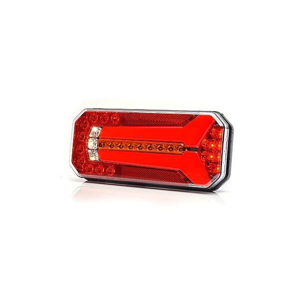 Rechteckiges LED-Rücklicht 6...