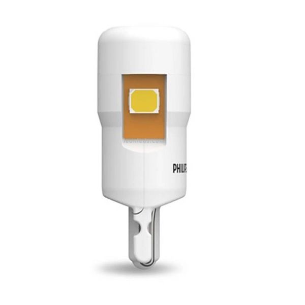 Bombilla LED de señalización para camión W5W T10 24V 6000K Philips Ultinon Pro7000, Pack 2 | LeonLeds