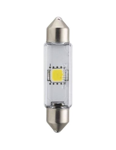 Bombilla Festoon 38mm 12V 10W SV8.5 Philips Standard Interior y Matrícula