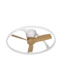 Ventilador de techo LED Nepal Haya Mini Mantra 7803 | LeonLeds