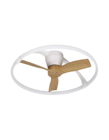 Ventilador de techo LED Nepal Haya Mini Mantra 7803 | LeonLeds