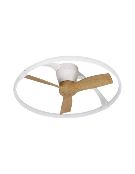 Ventilador de techo LED Nepal Haya Mini Mantra 7803 | LeonLeds