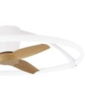 Ventilador de techo LED Nepal Haya Mini Mantra 7803 | LeonLeds