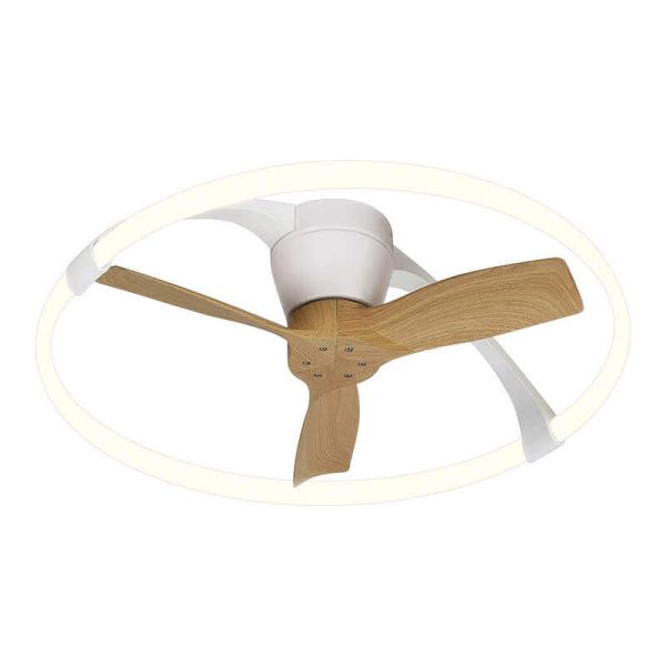 Ventilador de techo LED Nepal Haya Mini Mantra 7803 | LeonLeds