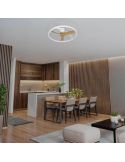 Ventilador de techo LED Nepal Haya Mini Mantra 7803 | LeonLeds
