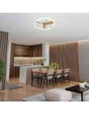 Ambiente Ventilador de techo LED Nepal Haya Mini Mantra 7803 | LeonLeds