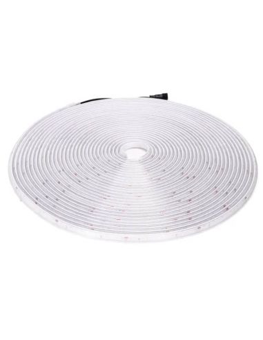 Tira LED Solar 20m RGB Exterior IP65 con Panel Monocristalino y Batería 20000mAh