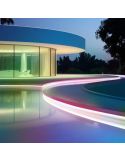 Tira LED Solar 20m RGB Exterior IP65 con Panel Monocristalino y Batería 20000mAh