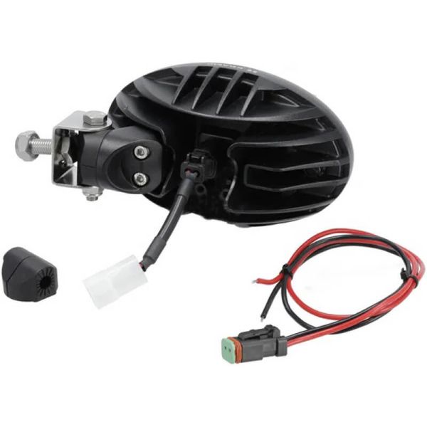Faro de Trabajo LED Ovalado 56W 5320lm IP69K Conector Deutsch soporte lateral o inferior