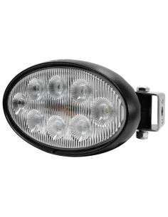 Projecteur de travail ovale à LED 56 W 5320 lm IP69K, connecteur Deutsch, montage latéral ou inférieur 2