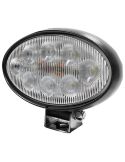 Faro de Trabajo LED Ovalado 56W 5320lm IP69K Conector Deutsch soporte lateral o inferior