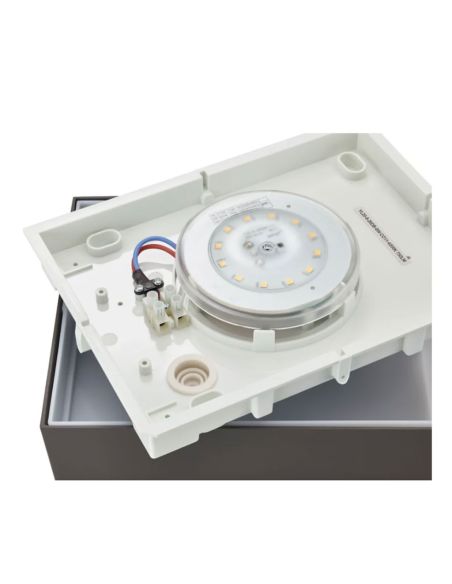 Aplique LED de pared exterior aluminio Arbour