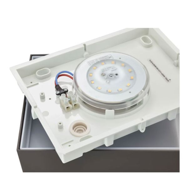 Aplique LED de pared exterior aluminio Arbour