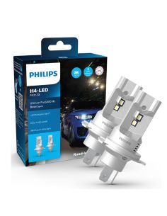Kit Bombillas LED PHILIPS ULTINON PRO6000 HL BOOST H4 12V 5800K +300% Homologado