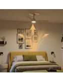 " palas reversibles VELYX 132cm blanco/madera clara 56W 2500lm CCT regulable