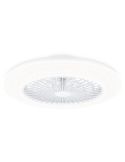 Plafón ventilador LED AMIGO Cielo Estrellado 49cm 42W+20W 4400lm CCT regulable mando IP20