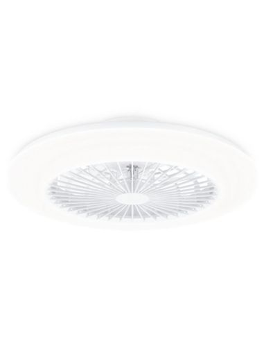 Plafón ventilador LED AMIGO Cielo Estrellado 49cm 42W+20W 4400lm CCT regulable mando IP20