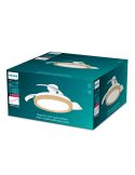 Ventilador de techo LED BLISS madera 28W+35W 4500lm CCT regulable DC mando IP20 Ø106cm