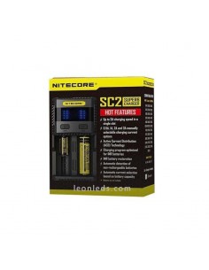 Nitecore SC2 Cargador | Cargador nitecore SC2 | LeonLeds Iluminación 2
