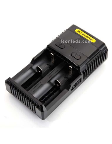 Nitecore SC2 Cargador | Cargador nitecore SC2 | LeonLeds Iluminación