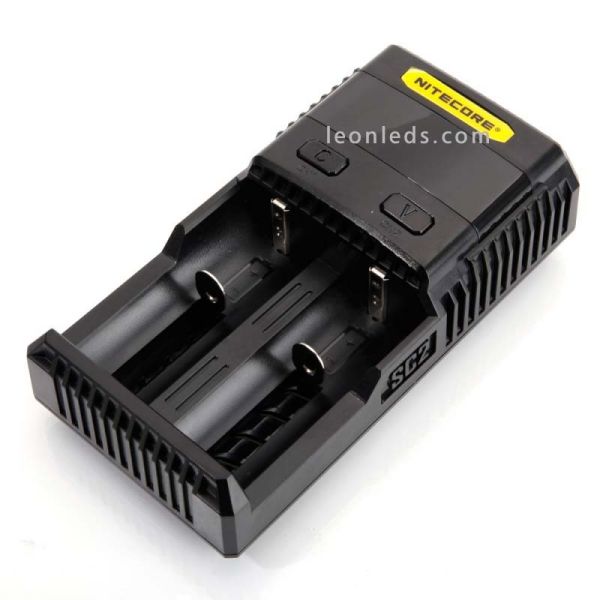 Nitecore SC2 Cargador | Cargador nitecore SC2 | LeonLeds Iluminación